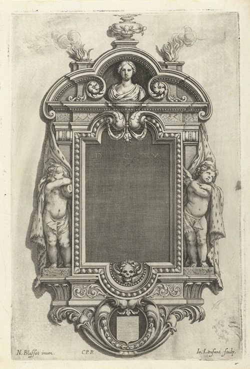 Epitaph with bust of young woman