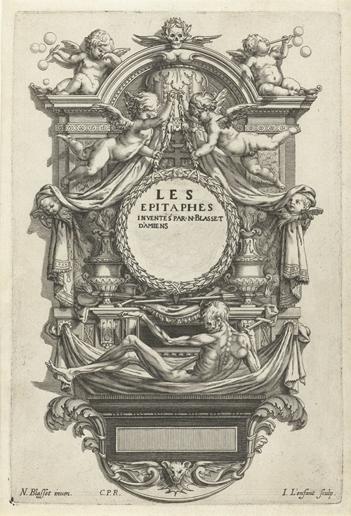 Les Epitaphes – title page
