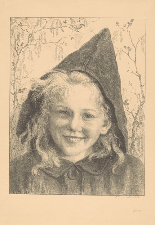 Meisje met capuchon