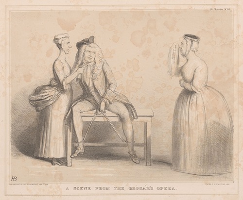 A Scene from the Beggar’s Opera