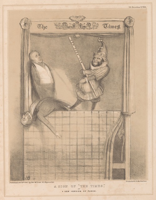 A sign of ‘The Times’, or A new version of Punch