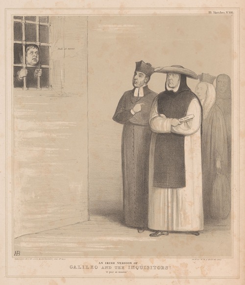 An Irish version of Galileo and the Inquisitors!