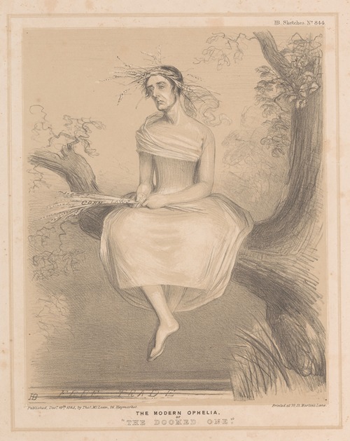 The modern Ophelia, or ‘The Doomed one’
