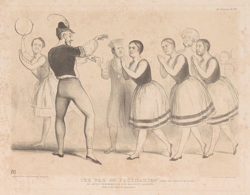 The ‘pas de facination’ (from the ballet of Alma) As lately performed by Her Majesty’s servants