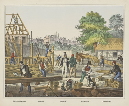 Timber-yard