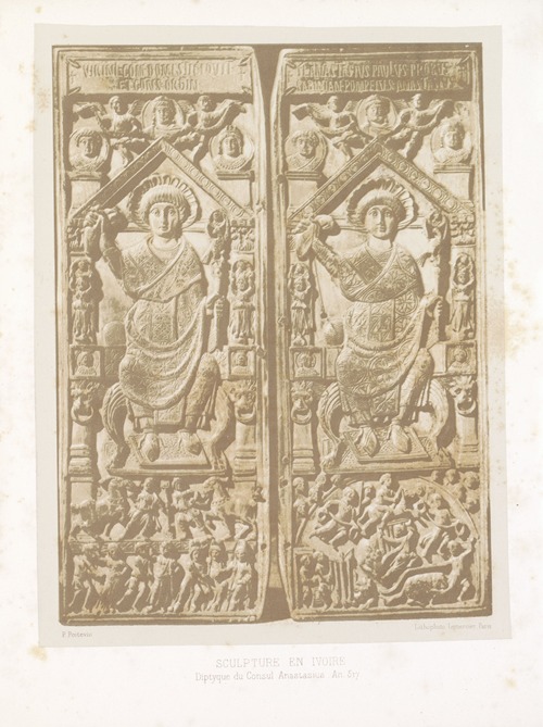 Diptyque du Consul Anastasius. An. 517