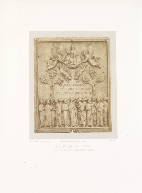 L’Ascension du Christ – Bas-relief byzantin