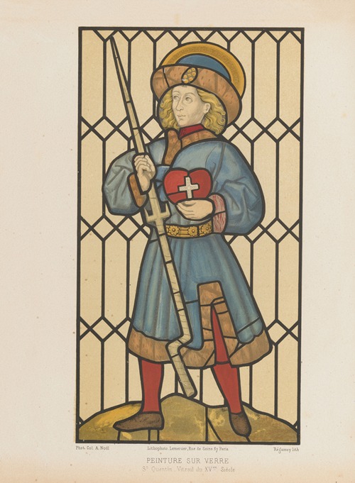 St. Quentin, Vitrail du XVme Siècle