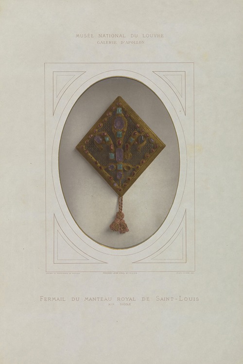 Fermail du manteau royal de Saint-Louis