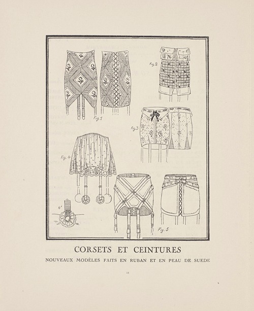 Gazette du Bon Ton – Corsets et Ceintures