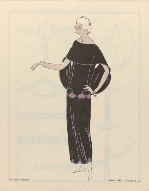 Gazette du Bon Ton – Croquis No 11