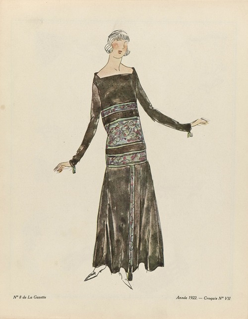 Gazette du Bon Ton – Croquis No VII