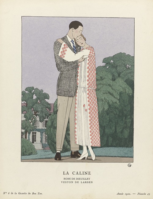 Gazette du Bon Ton – La Caline Robe de Doeuillet Veston de Larsen