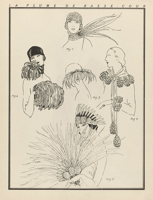 Gazette du Bon Ton – La plume de basse-cour
