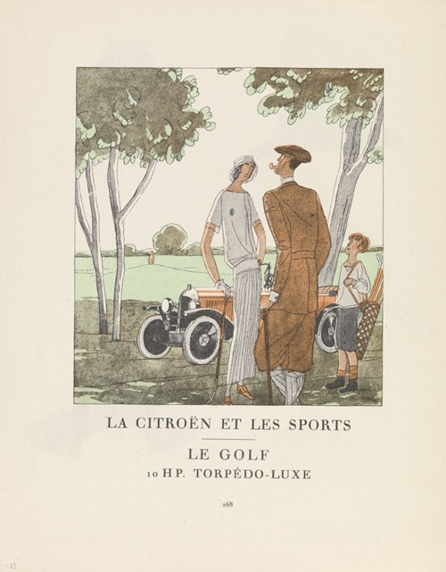 Gazette du Bon Ton – Le Citroën et les Sports