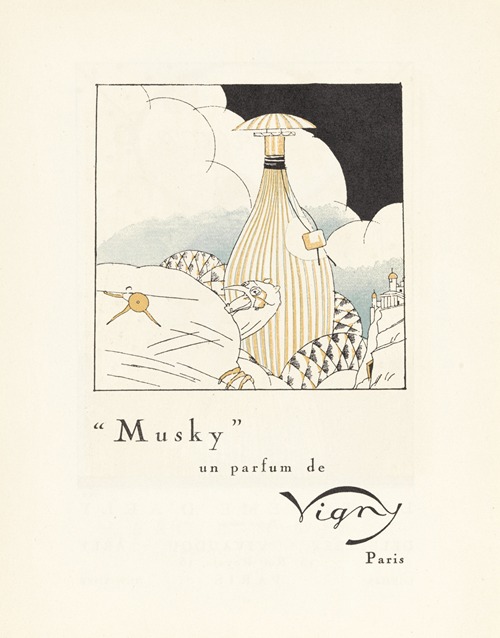 Gazette du Bon Ton – Musky, parfum van Vigny, Paris