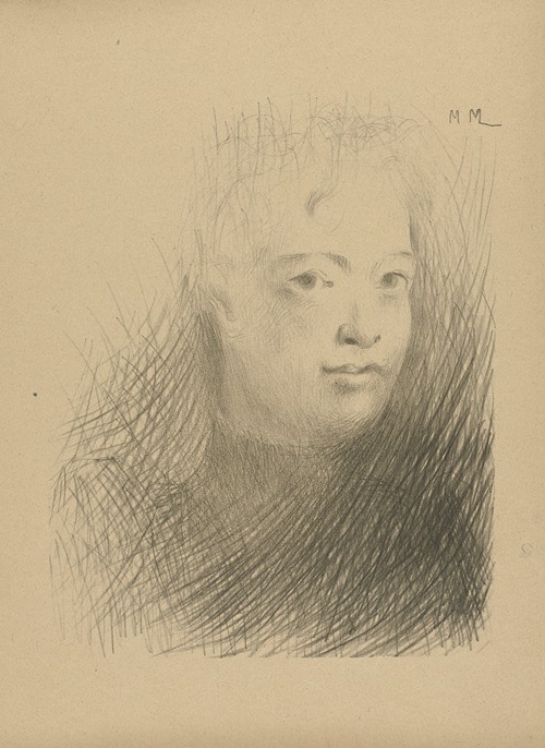 Etude d’une tête de femme