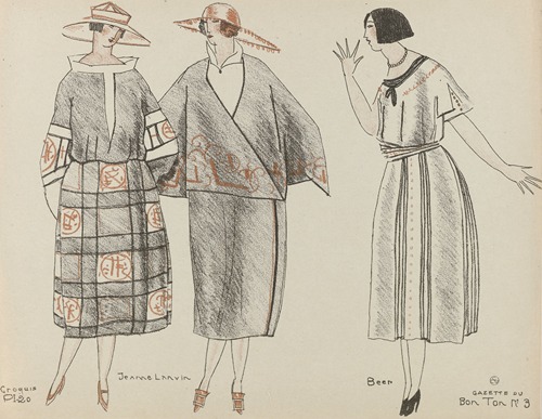 Gazette du Bon Ton – Jeanne Lanvin Beer