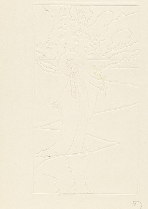 La Princesse. Léger relief pour une reliure