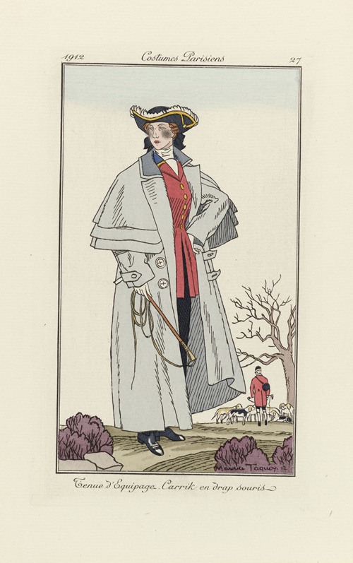 Journal des Dames et des Modes – Tenue d’Equipage