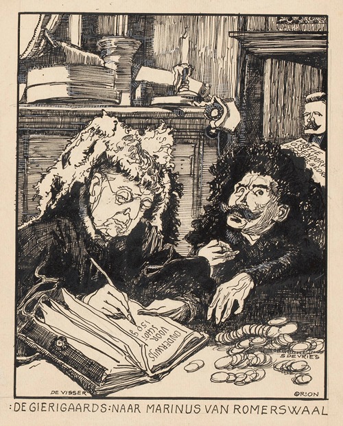De Gierigaards; naar Marinus van Romerwaal