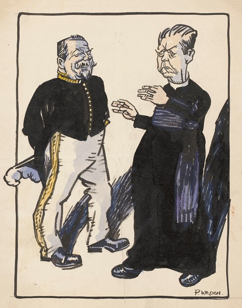 Minister en een priester