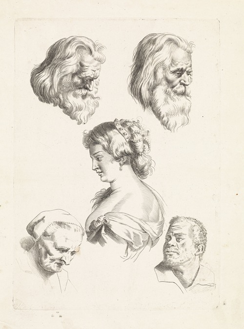 Studies of Five Heads
