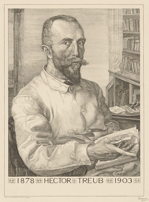 Portret van Hector Treub 2