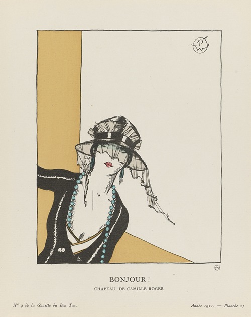 Gazette du Bon Ton – Bonjour Chapeau, de Camille Roger