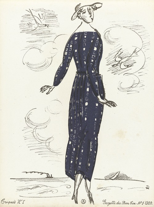 Gazette du Bon Ton – Croquis No. I