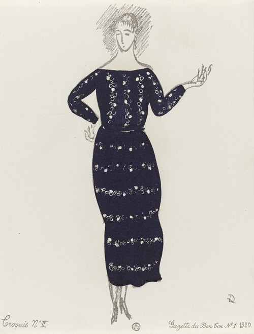 Gazette du Bon Ton – Croquis No II