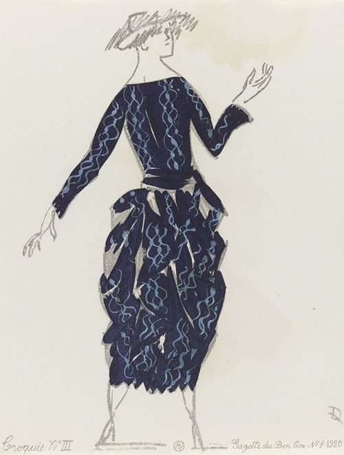 Gazette du Bon Ton – Croquis No III