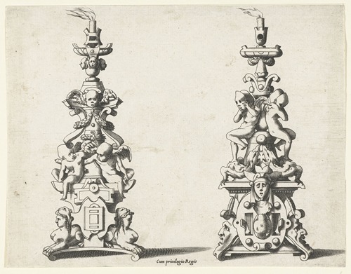 Two candlesticks