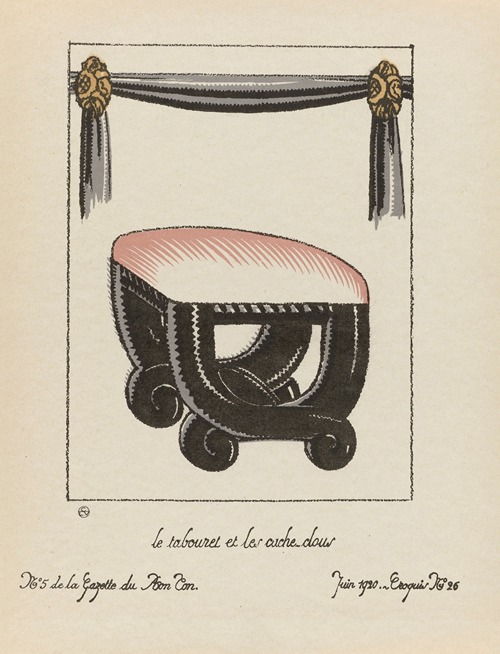 Le tabouret et les cache-clous