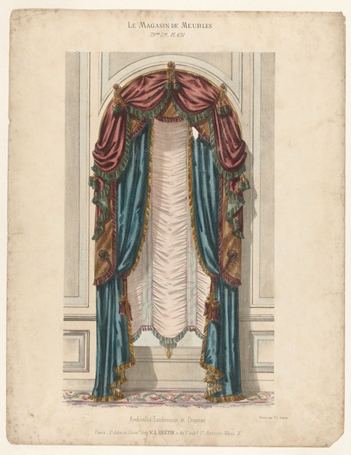 Archivolte Lambrequin et Draperies