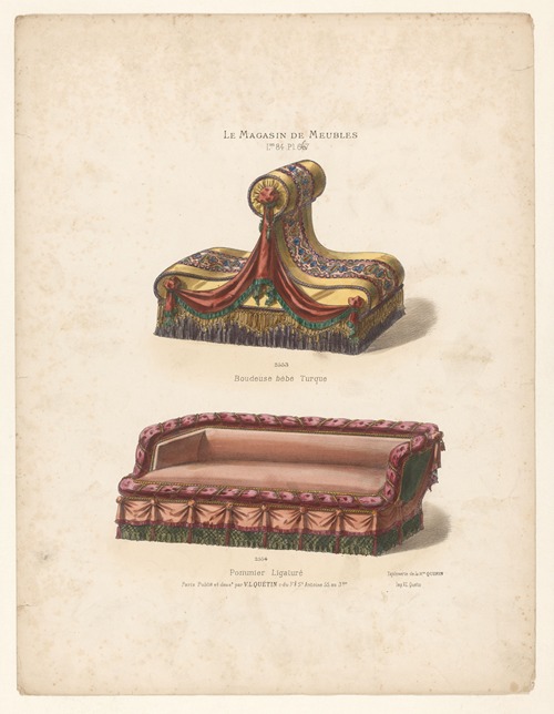 Boudeuse bébé Turque ; Pommier Ligaturé