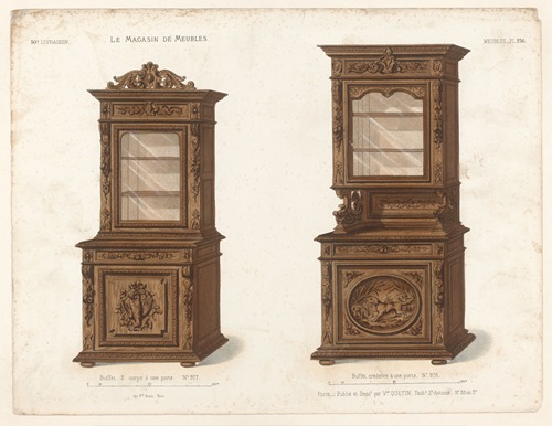 Buffet 2 corps à une port; Buffet crédence à une porte