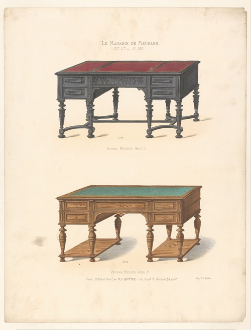 Bureau ministre Henri II