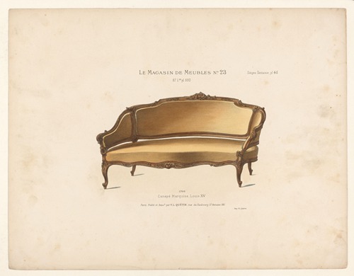 Canapé Marquise, Louis XV