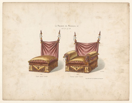 Chaise amiral Courbet ; Fauteuil amiral Courbet