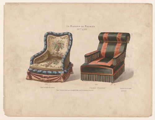 Confortable de salon ; Fauteuil Rostchild