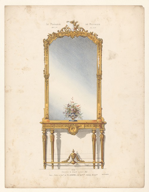 Console à Glace Louis XVI