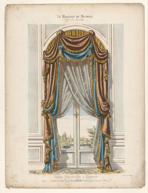 Décor d’Archivolte à Draperies