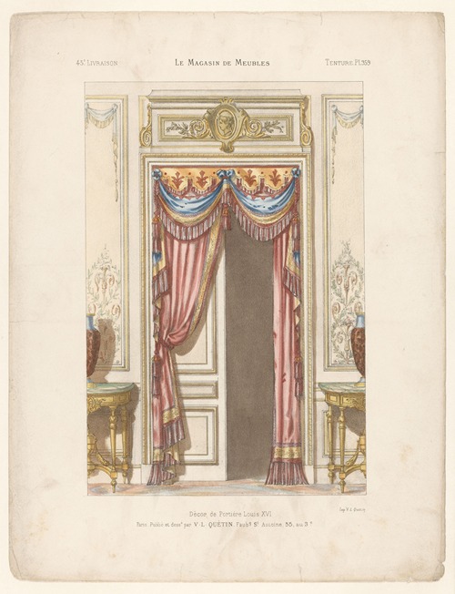 Décor de Portière Louis XVI