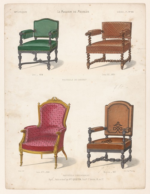 Fauteuils de cabinet ; Fauteuils confortables