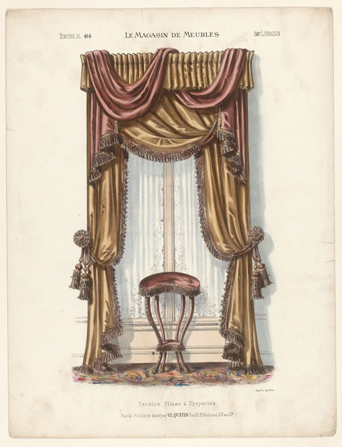 Fenêtre, Plissé a Draperies