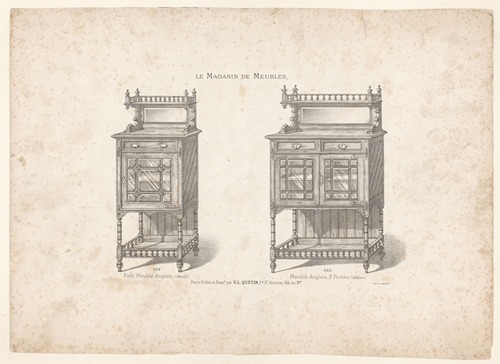 Petit Meuble Anglais ; Meuble Anglais, 2 Portes