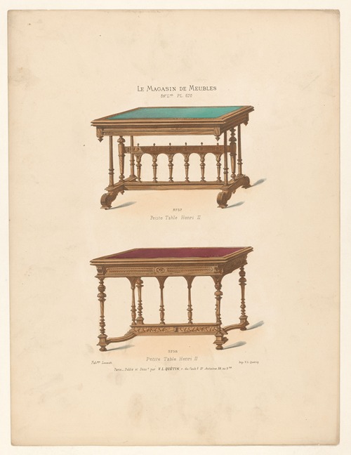 Petite Table Henri II