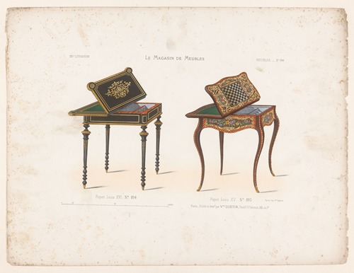 Piquet Louis XVI ; Piquet Louis XV