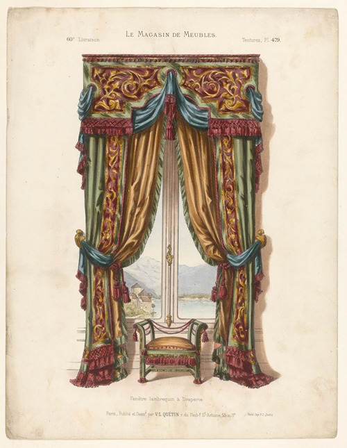 Portière Fantaisie à Chûtes